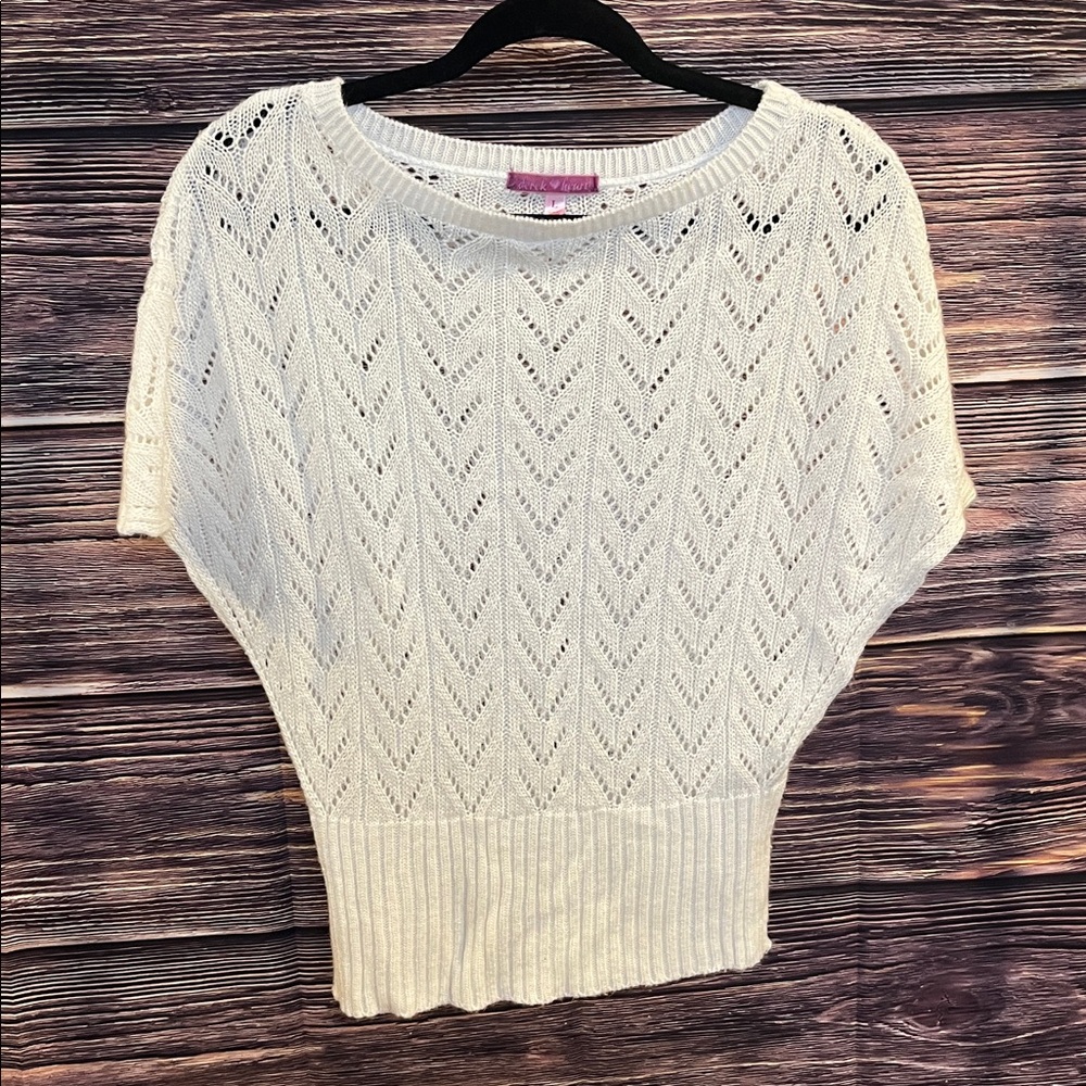 Ivory Knit Top